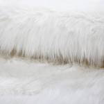 Tapis épais Crown Fibres synthétiques - Blanc - 160 x 230 cm