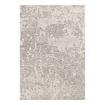 Laagpolig vloerkleed Damast I textielmix - vintage wit - 170 x 240 cm