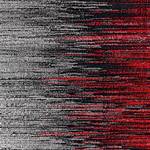 Laagpolig vloerkleed Move kunstvezels - Grijs/rood - 120 x 170 cm