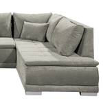 Ecksofa Gillen Microfaser - Grau