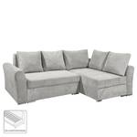 Ecksofa Cassino Microfaser - Microfaser Ranu: Silber