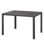 Table de jardin Cubic II Aluminium / Matière plastique - Gris foncé