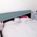 Boxspring-Kopfteilbezug Greenmount Mischgewebe - Mintgrau