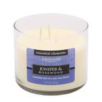 Bougie parfumée Juniper & Rosewood Verre - Blanc - 418 g