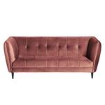 Sofa Sealy (3-Sitzer) Samt - Altrosa