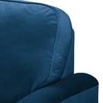 3-Sitzer Sofa Bethania mit Rollen Samt - Samt Pauno: Blau