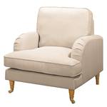 Fauteuil Bethania avec roulettes Tissu Polia: Cachemire