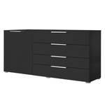 Commode 20UP II Noir mat - Largeur : 182 cm