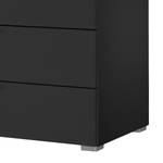 Commode 20UP II Noir mat - Largeur : 182 cm