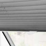 Dachfenster Plissee Haftfix Webstoff - Grau - 59 x 122 cm