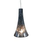 Hanglamp Gubs Kristalglas/roestvrij staal - 1 lichtbron - Aantal lichtbronnen: 1