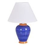 Lampe Hanwood II Coton / Céramique - 1 ampoule