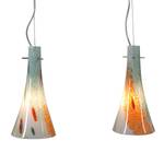 LED-Pendelleuchte Romeree Kristallglas / Edelstahl - 2-flammig - Flammenanzahl: 2