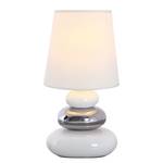 Tafellamp Neopolis Katoen/keramiek - 1 lichtbron - Wit