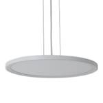 LED-hanglamp Frisbee II Plexiglas/roestvrij staal - 1 lichtbron