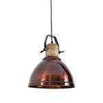 Hanglamp Kirrawee Roestvrij staal/hout - 1 lichtbron