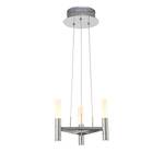 LED-hanglamp Castle Plexiglas/roestvrij staal - 3 lichtbronnen