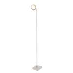 Lampadaire Triberg Chêne massif / Acier inoxydable - 1 ampoule