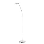 Lampadaire Dent I Plexiglas / Fer - 1 ampoule - Argenté mat