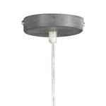 Suspension Senja II Fer - 1 ampoule - Gris