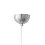 Hanglamp Gleam Glas/staal - 1 lichtbron - Wit