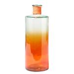 Vase Dutra Verre cristallin - Orange