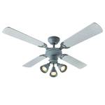 Plafonnier ventilateur Harvey Fer - 3 ampoules