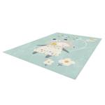 Tapis enfant Canvas II Fibres synthétiques - Bleu layette