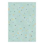 Tapis enfant Canvas VI Fibres synthétiques - Bleu