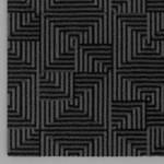 Tapis Play IX Fibres synthétiques - Noir - 80 x 150 cm