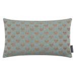 Housse de coussin Lisl Tissu mélangé - Gris menthe - 30 x 50 cm