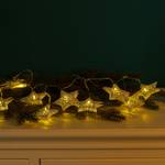 LED-kerstboomversiering Sterne PVC/koper - wit