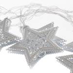 LED-kerstboomversiering Sterne PVC/koper - wit