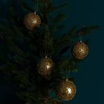 Boules de Noël Gaven (lot de 4) Mousse - Doré
