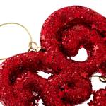 Kerstboomhangers Jaciara (6-delige set) schuimstof - rood