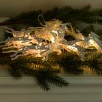 LED-kerstboomversiering Bebra PVC/koper - wit