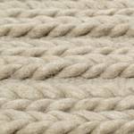 Tapis en laine Aurelia Kelim Tissu - Ivoire - Ivory