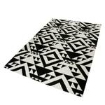 Tapis Mellow Tissu - Noir / blanc - Noir / Blanc