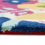 Laagpolig vloerkleed Bloom Kingdom Textiel - schoorsteenrood