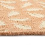 Wollen vloerkleed Hanno Kelim Textiel - beige - Beige - 80 x 250 cm