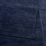 Laagpolig vloerkleed Maya Kelim Textiel - nachtblauw - Nachtblauw