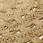 Laagpolig vloerkleed Crochet Nature Textiel - lichtbruin - Lichtbruin