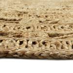 Laagpolig vloerkleed Crochet Nature Textiel - lichtbruin - Lichtbruin