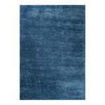 Hochflorteppich Loft Kunstfaser - Jeansblau - Jeansblau - 160 x 230 cm