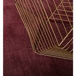 Tapis épais Loft Fibres synthétiques - Bordeaux - Bordeaux - 200 x 200 cm