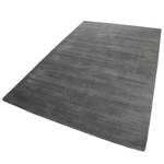 Tapis épais Loft Fibres synthétiques - Gris foncé - Gris foncé - 160 x 230 cm