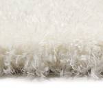 Tapis épais Toubkal Fibres synthétiques - Blanc perle - Blanc perlé - 120 x 170 cm