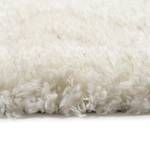 Tapis épais Yagour Fibres synthétiques - Blanc laine - Blanc laine - 120 x 170 cm