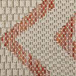 In-/Outdoorteppich Sparkle ZigZag Kunstfaser - Sand / Terracotta - 200 x 290 cm