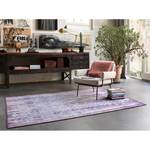 Tapis Embrace Fibres synthétiques - Violet / Crème - 160 x 230 cm